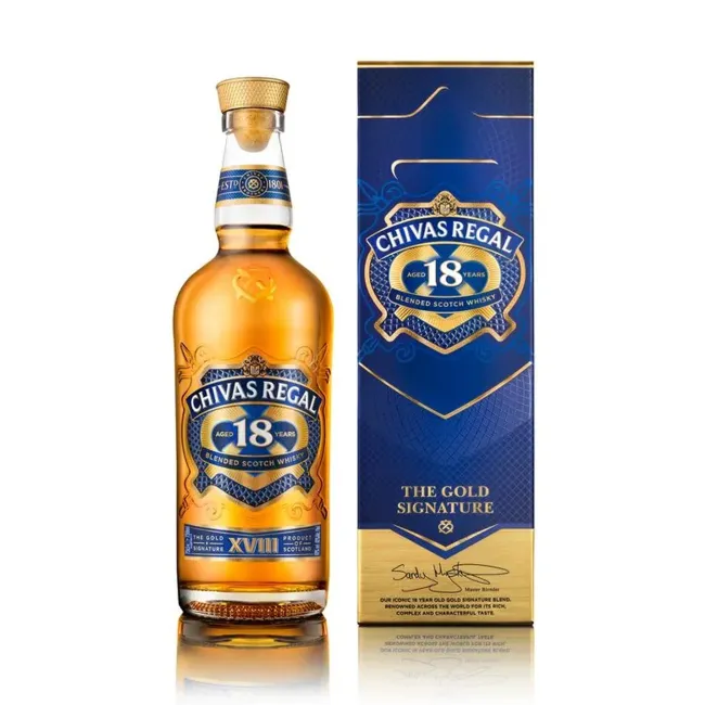 Whisky Chivas Regal 18 Anos 750ml